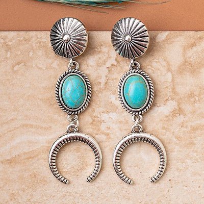 Layers of Western Earrings- 2 Colors | gussieduponline