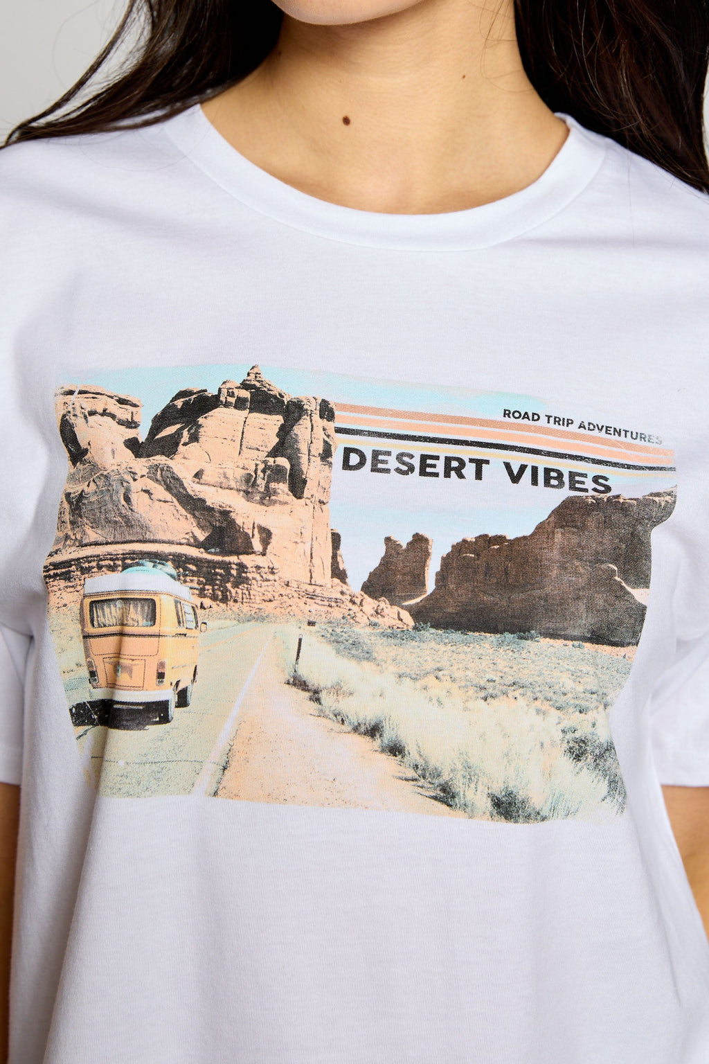 Desert Vibes Road Trip Adventures Tee | gussieduponline