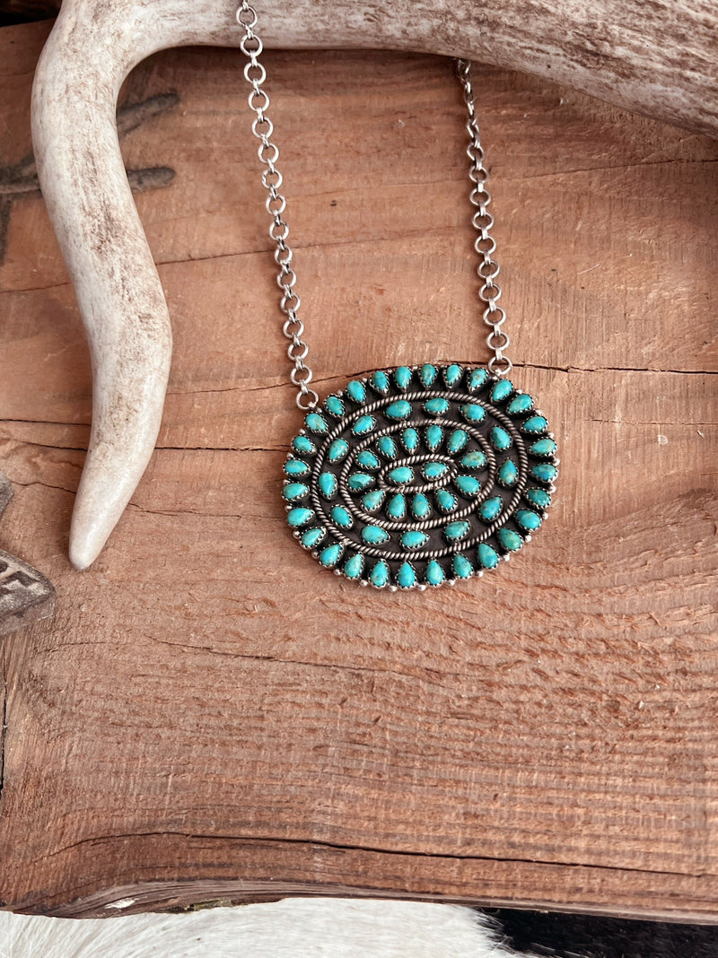 Princess Bride Turquoise Necklace | gussieduponline