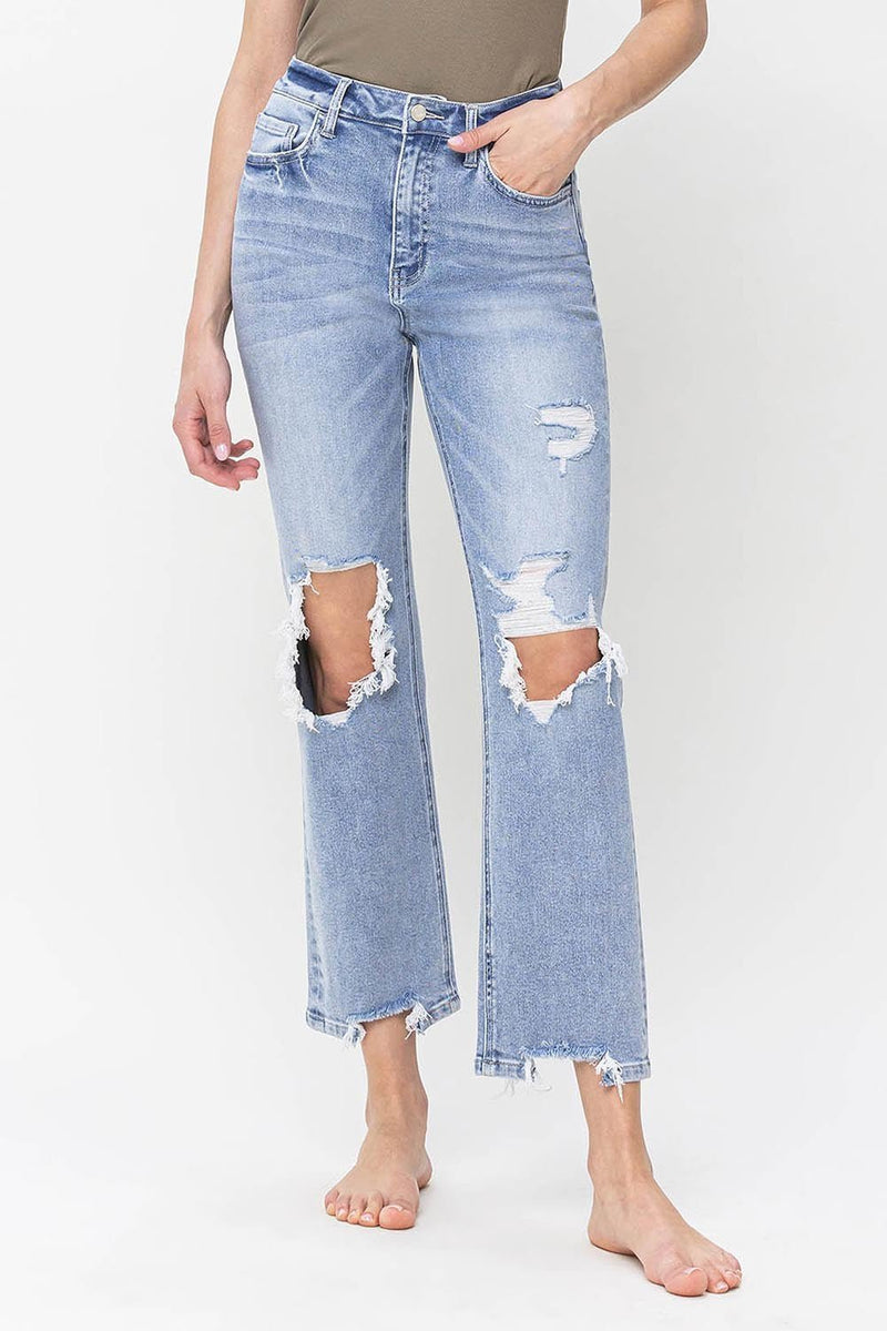 90's Rich Straight Jeans | gussieduponline