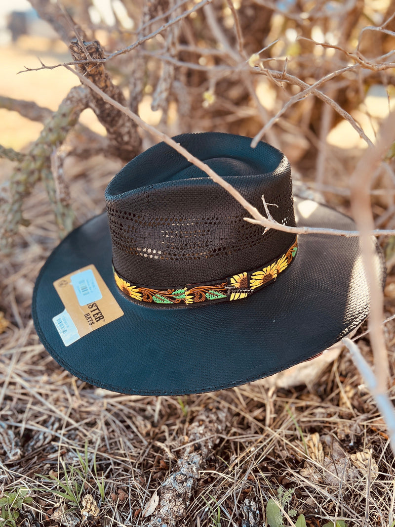 Rolling Around In The Sunflowers Straw Hat | gussieduponline