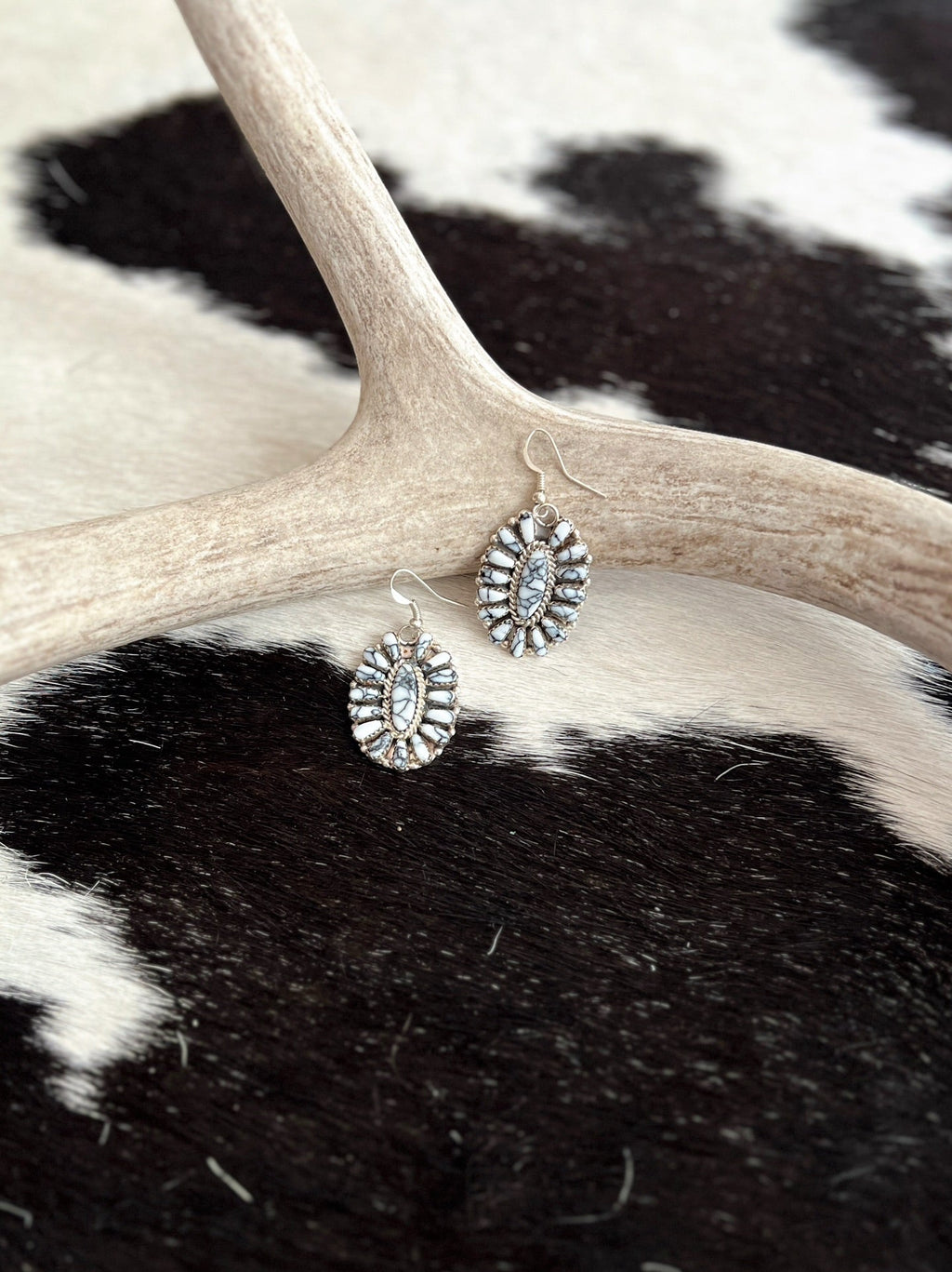 Unforgettable Navajo Sterling Silver Earrings | gussieduponline