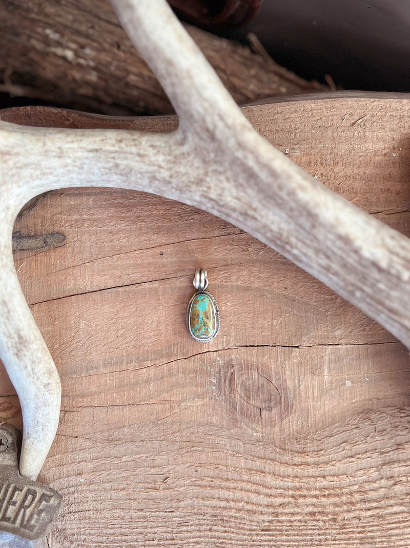 Just A Dallop of Turquoise Pendant | gussieduponline