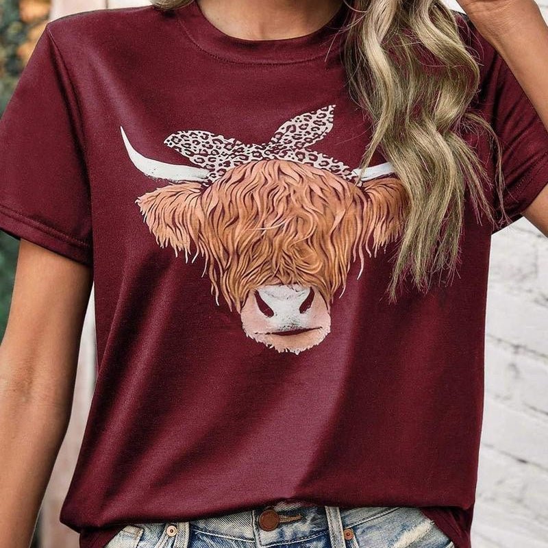 Emory Rose Cattle Tee | gussieduponline