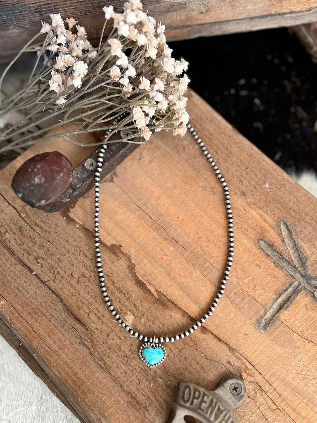 Ajei Navajo Handcrafted Sterling Necklace