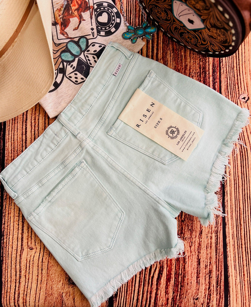 Mint to Be Light Shorts | gussieduponline