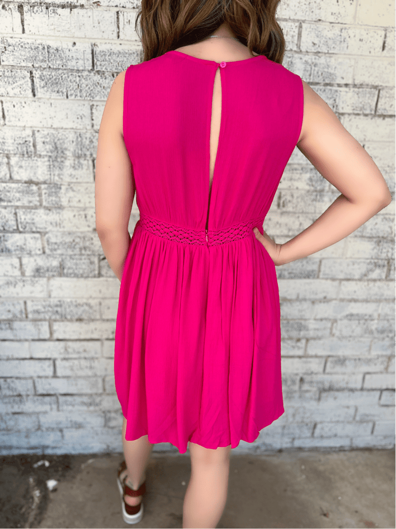 Elegantly Pink Dress | gussieduponline