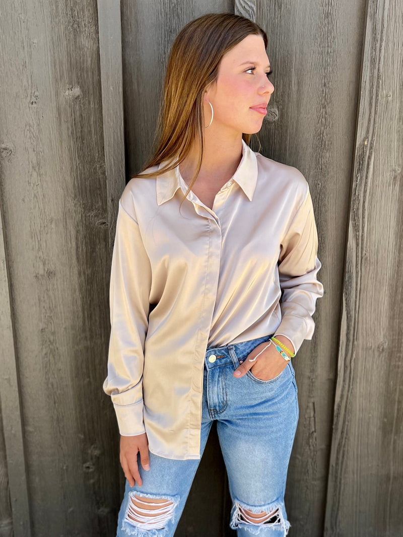 Smooth As Silk Top | gussieduponline