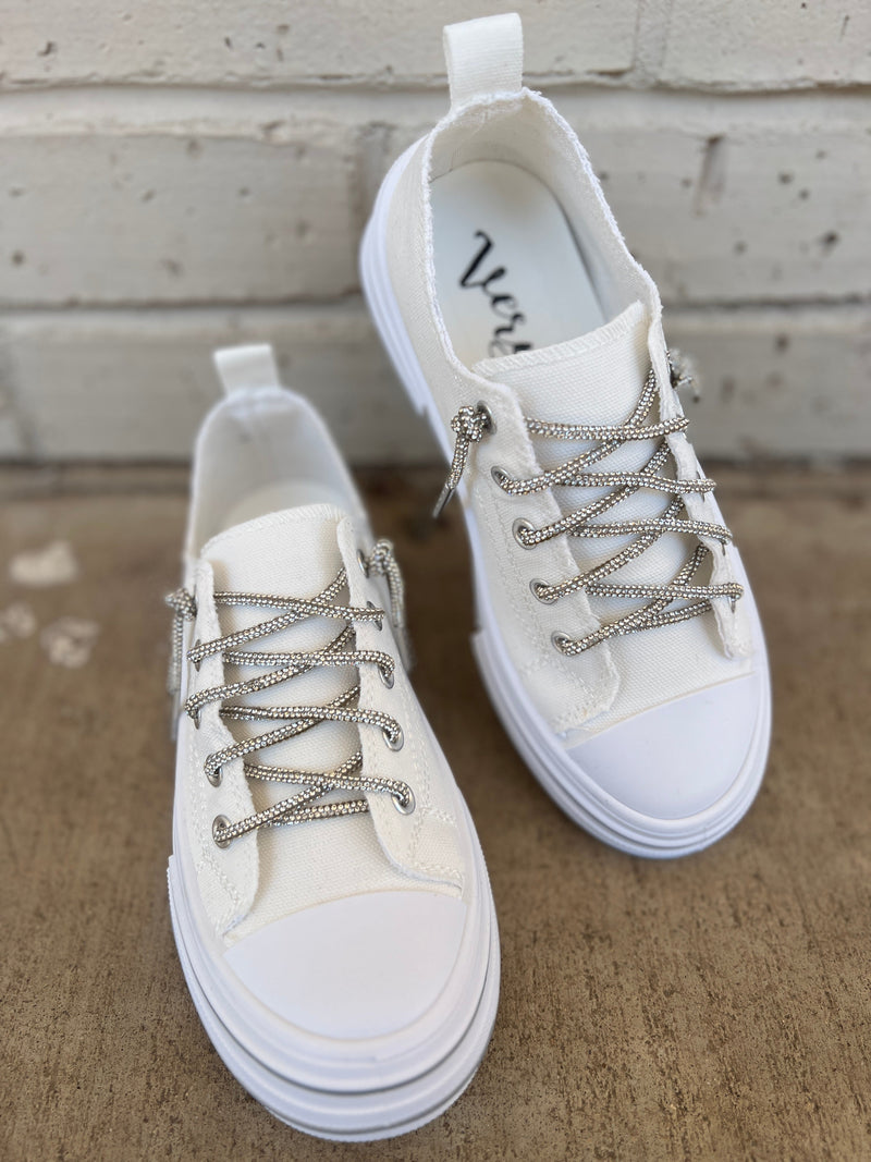 Can I Get An Aman White Sneakers | gussieduponline