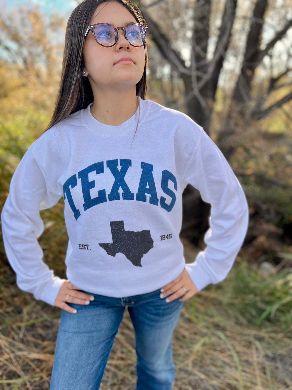 State Of Texas Sweatshirt | gussieduponline