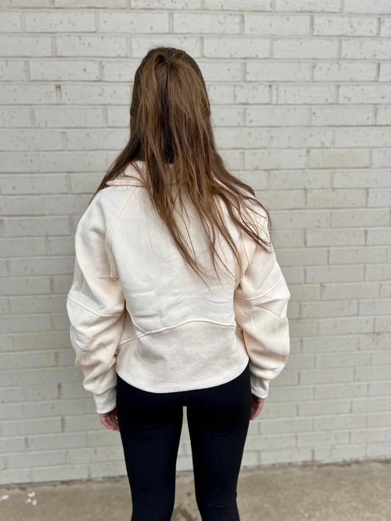 The Lou Lou Cream Pullover | gussieduponline