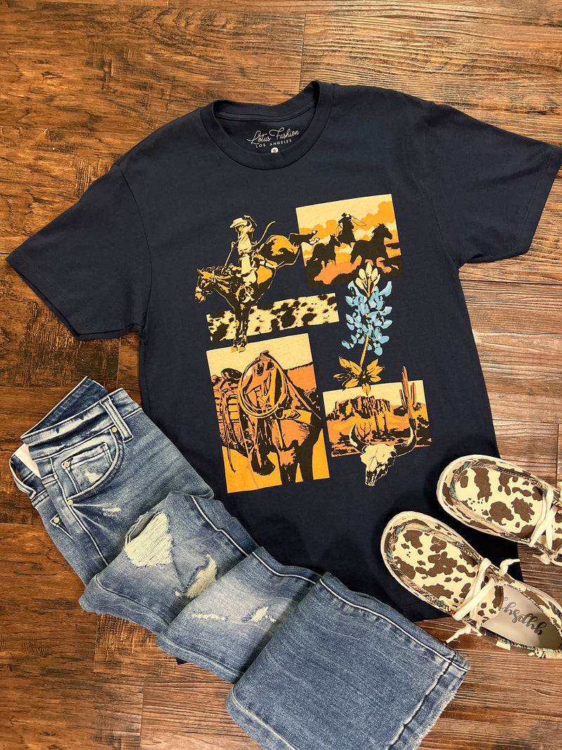 Western Wonders Graphic Tee | gussieduponline