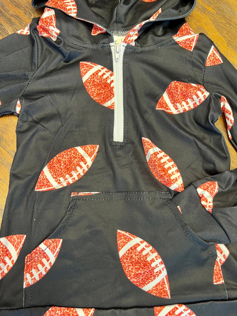 Little Footballs Hoodie* | gussieduponline