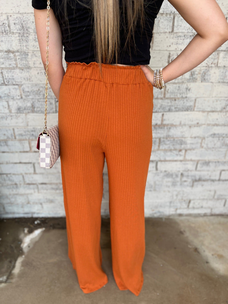 Happy Days Pants-Rust | gussieduponline