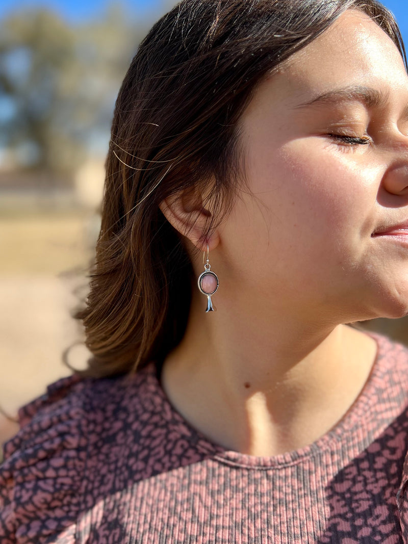 Ashleigh Navajo Handcrafted Sterling Earring | gussieduponline