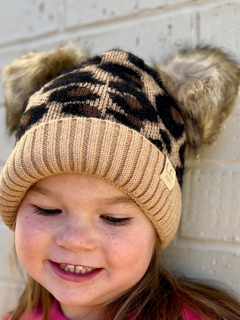 Sassy Double Pom-Pom Beanie - Kid's/Baby* | gussieduponline