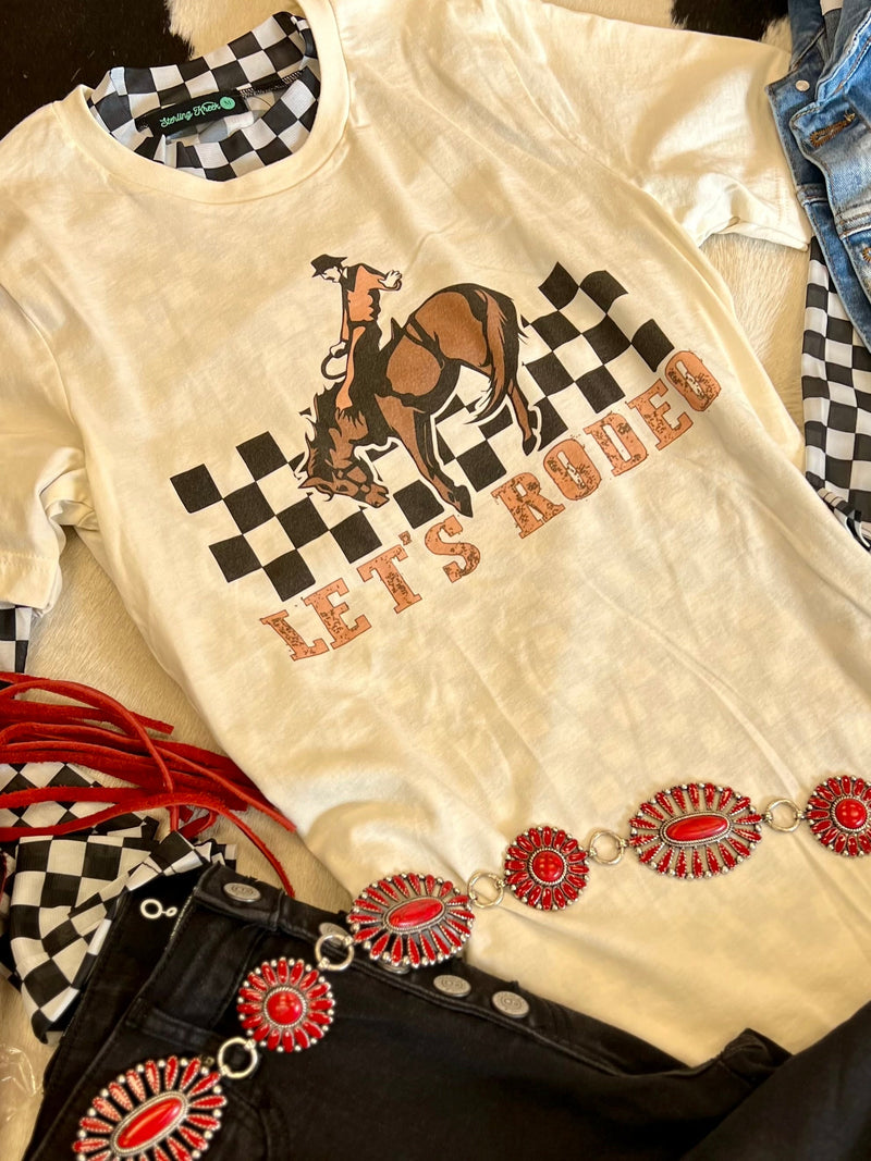 Let's Rodeo Tee | gussieduponline