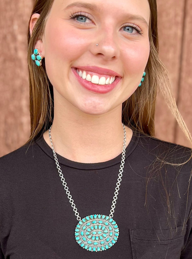 Princess Bride Turquoise Necklace | gussieduponline