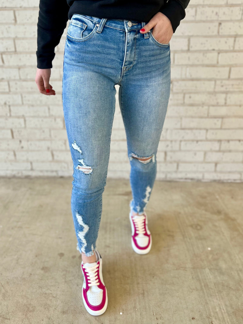 Down To The Wire Skinny Jeans | gussieduponline