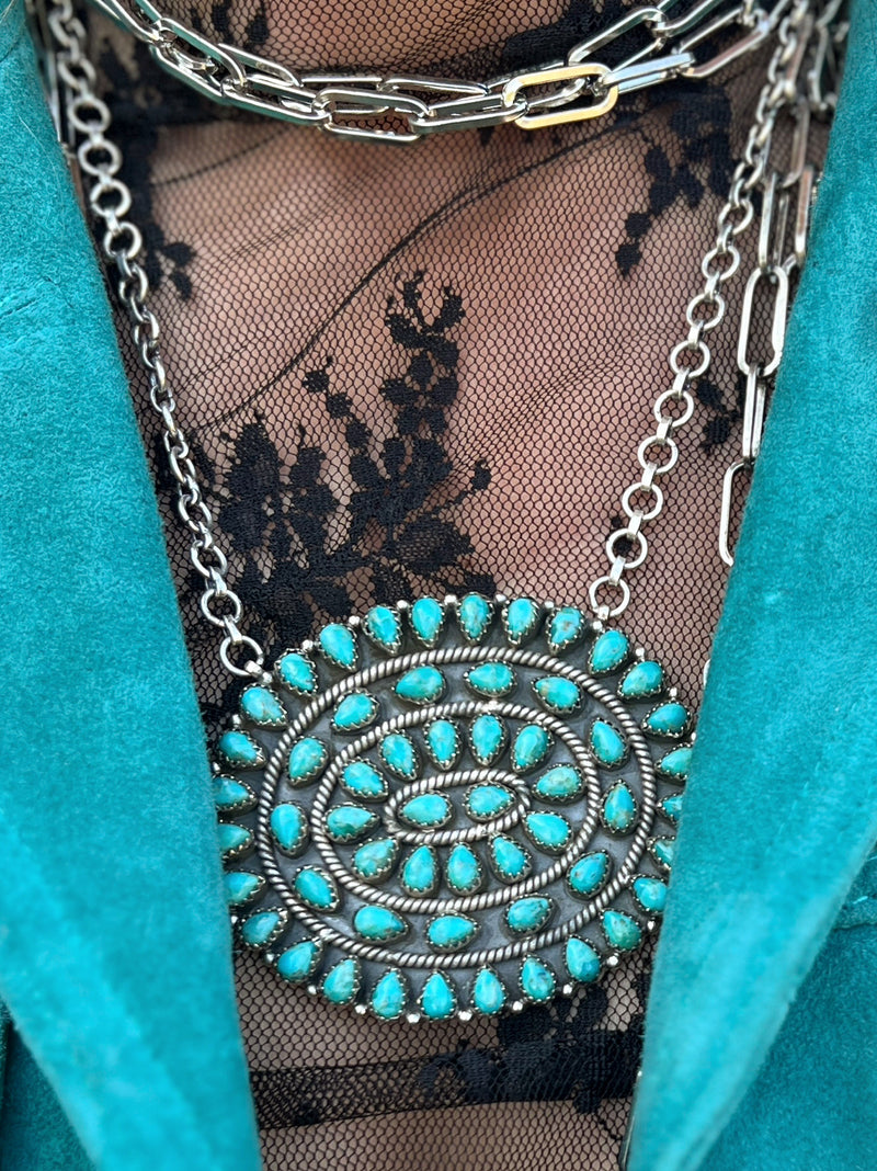 Princess Bride Turquoise Necklace | gussieduponline