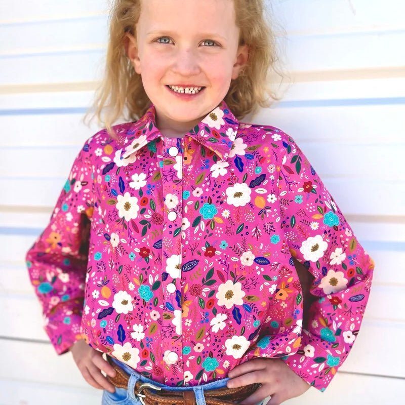 KIDS Flower Power Top | gussieduponline