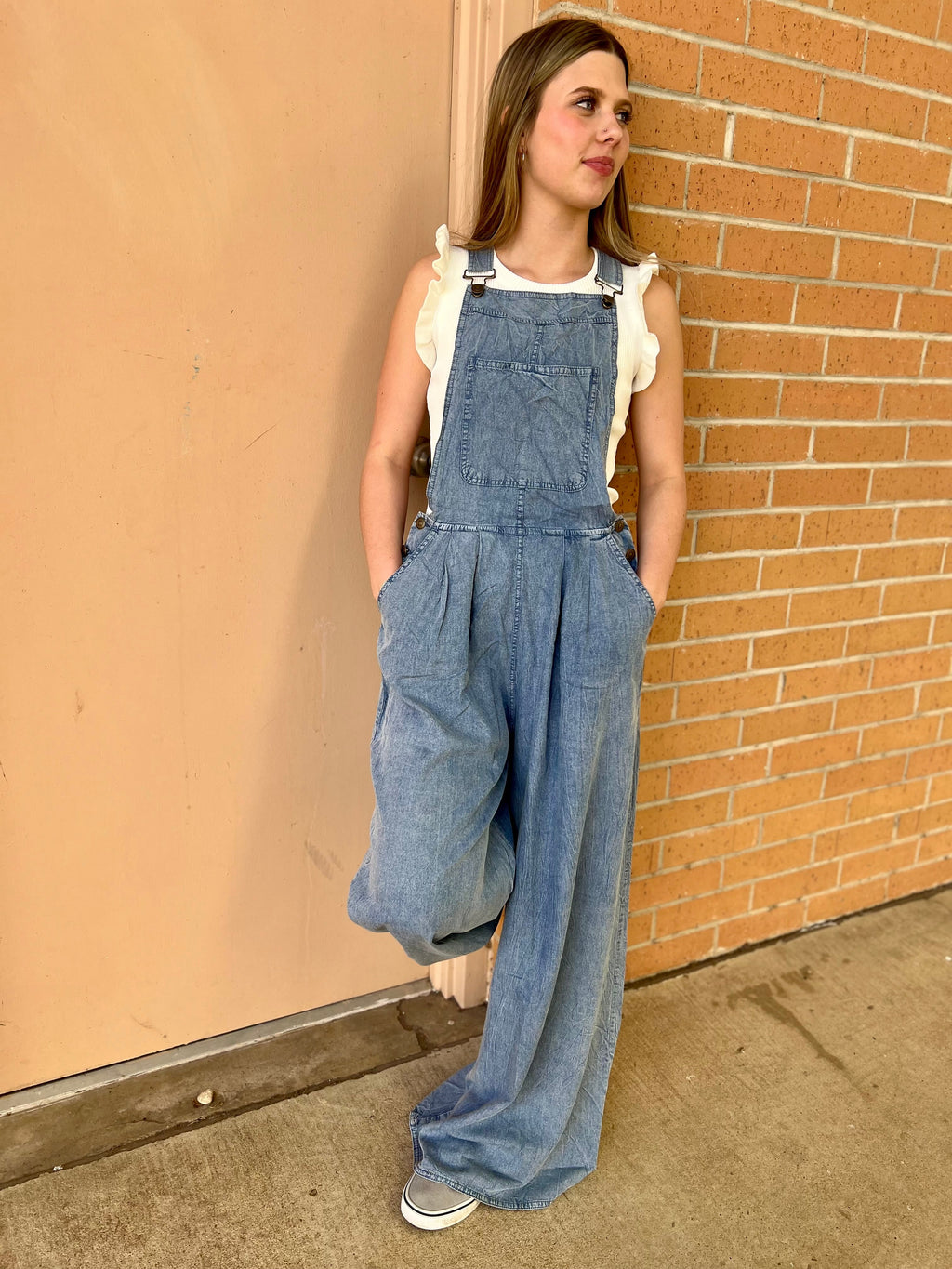 It's Chambray Overalls | gussieduponline