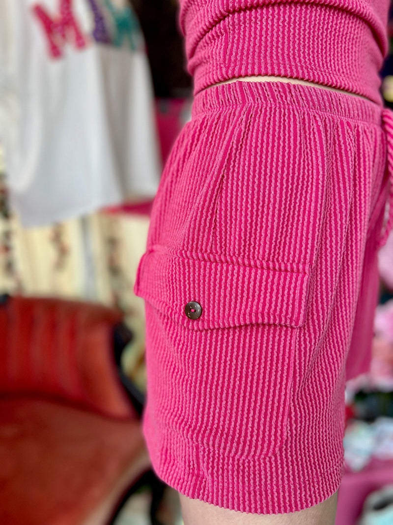 Pink Clout Shorts | gussieduponline
