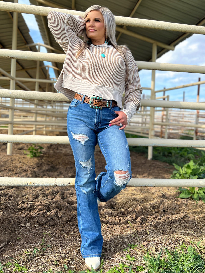 At The Rodeo Bootcut Jeans | gussieduponline