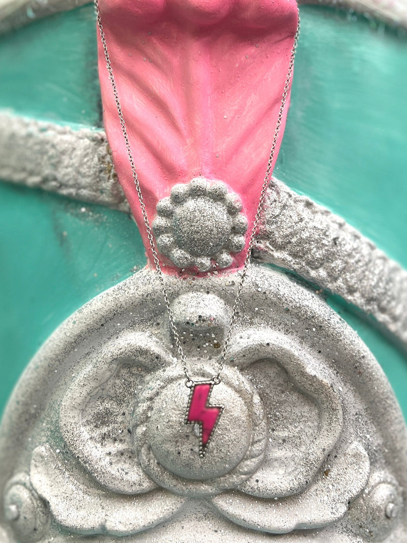 Pink Energy Necklace | gussieduponline