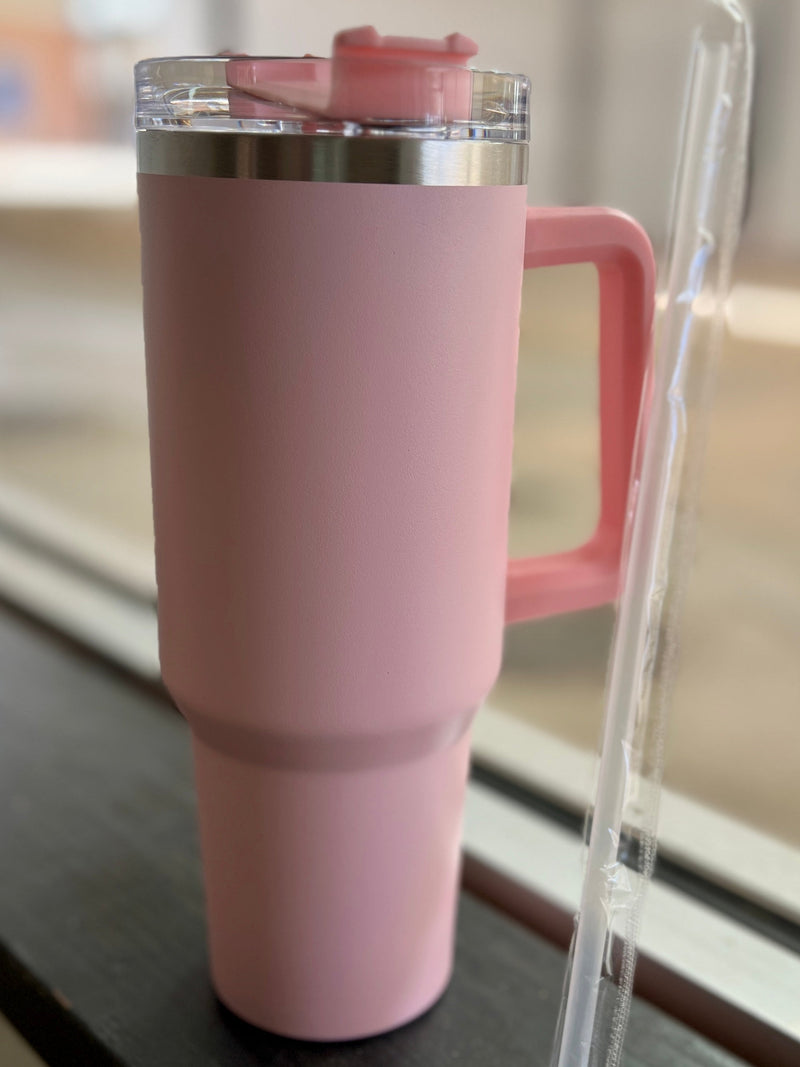 Pleasantly Pink 40oz. Cup | gussieduponline