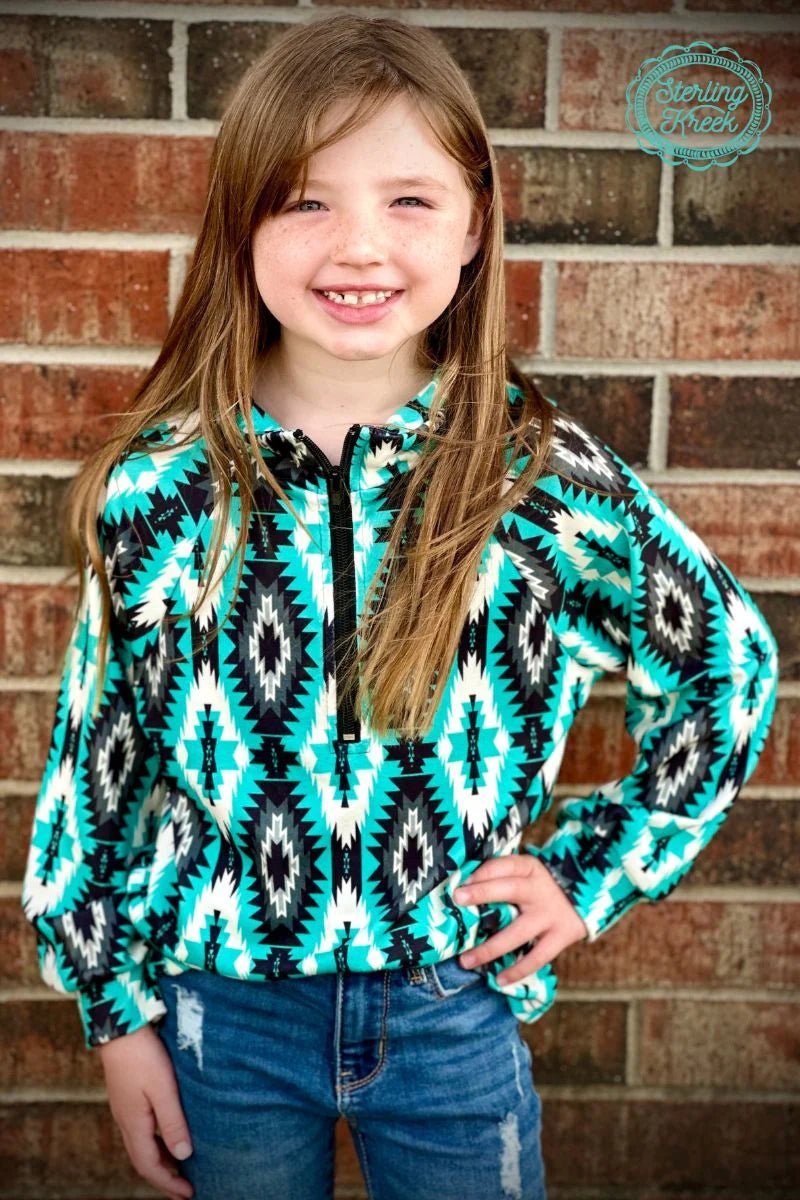 KIDS Aztec Everest Pullover | gussieduponline