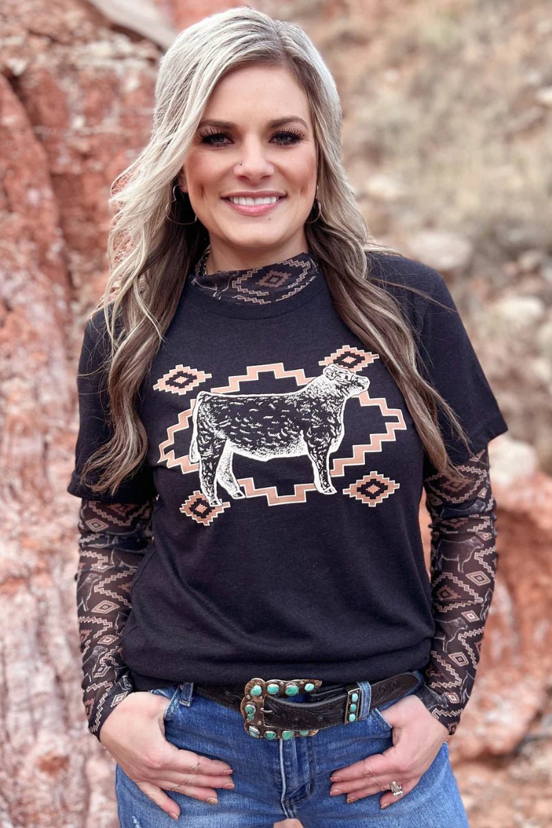 Sterling Kreek Show Me Your Steer Tee | gussieduponline