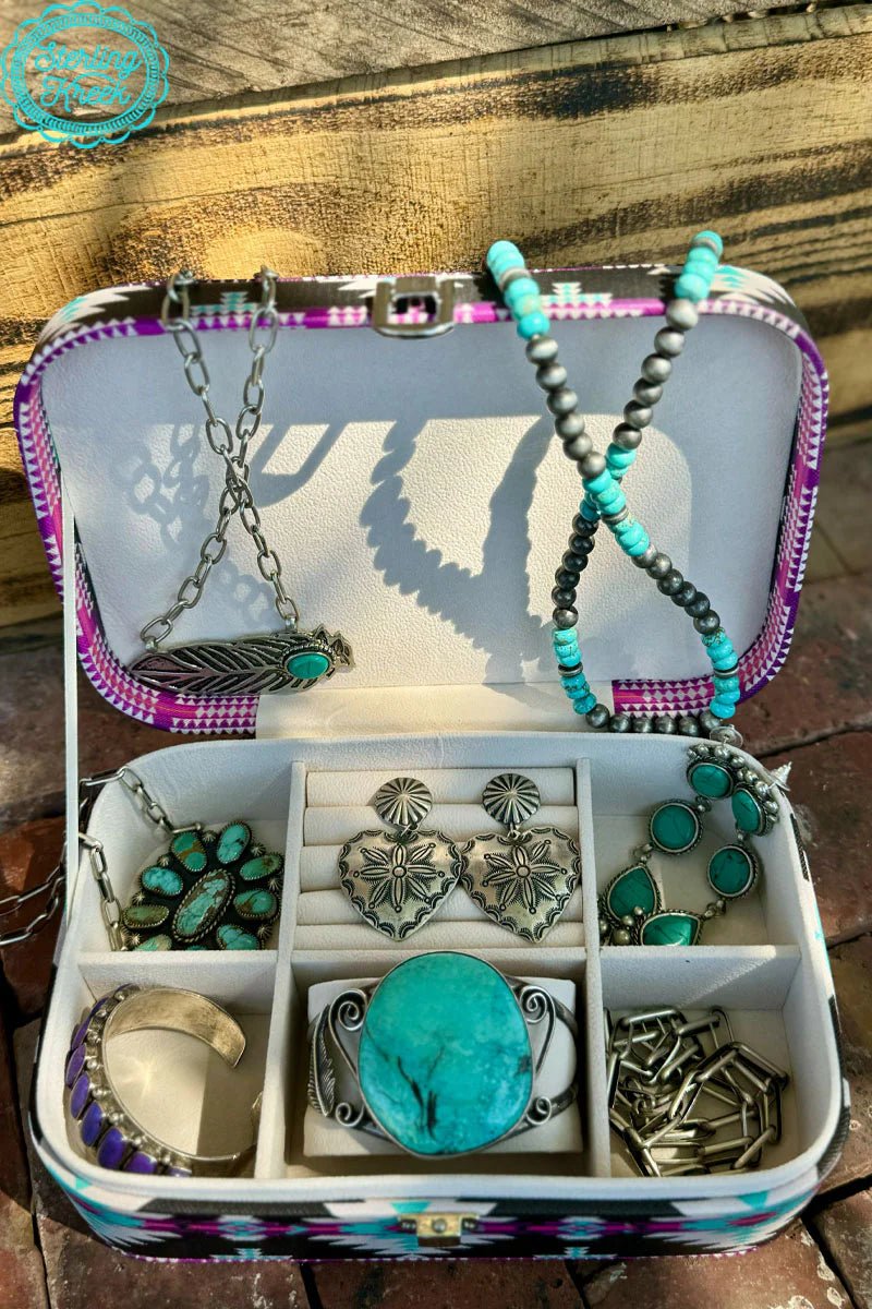 Sterling Kreek Cheyenne Jewelry Box | gussieduponline