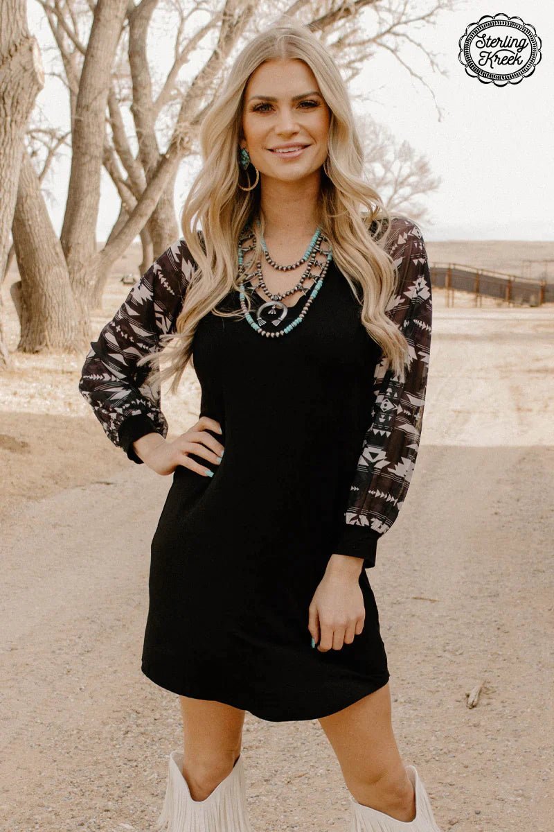 PLUS Western Nights Dress | gussieduponline