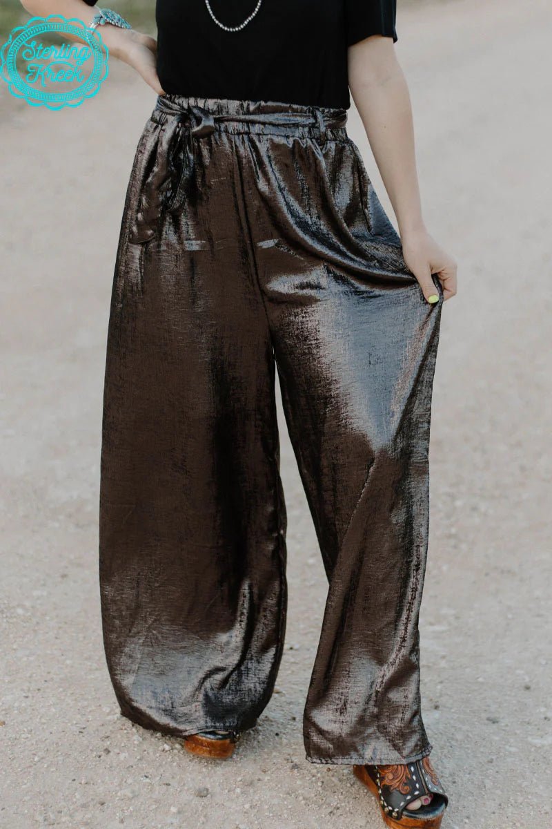 Sterling Kreek Fancy Pants Metallic Copper | gussieduponline