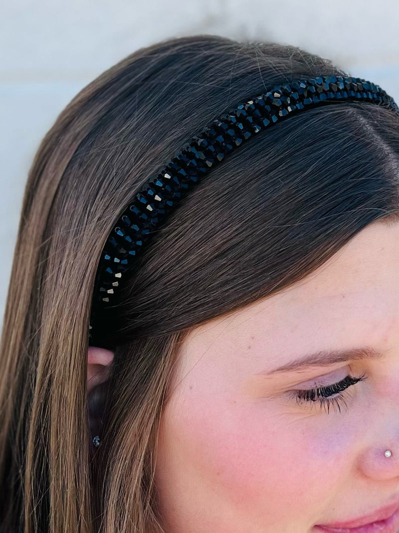 The Rhinestone Headbands | gussieduponline