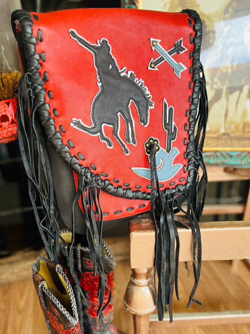 Darling Vintage Rodeo Rebel Bag | gussieduponline