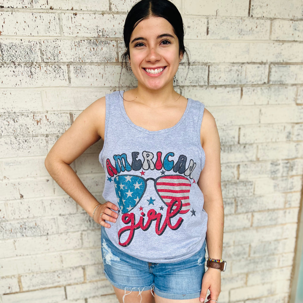 American Girl Patriotic Tank Top* | gussieduponline