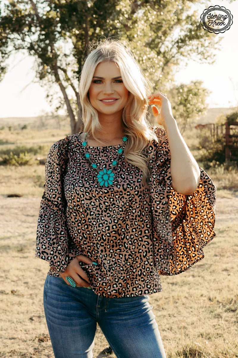 Into The Night Leopard Top | gussieduponline