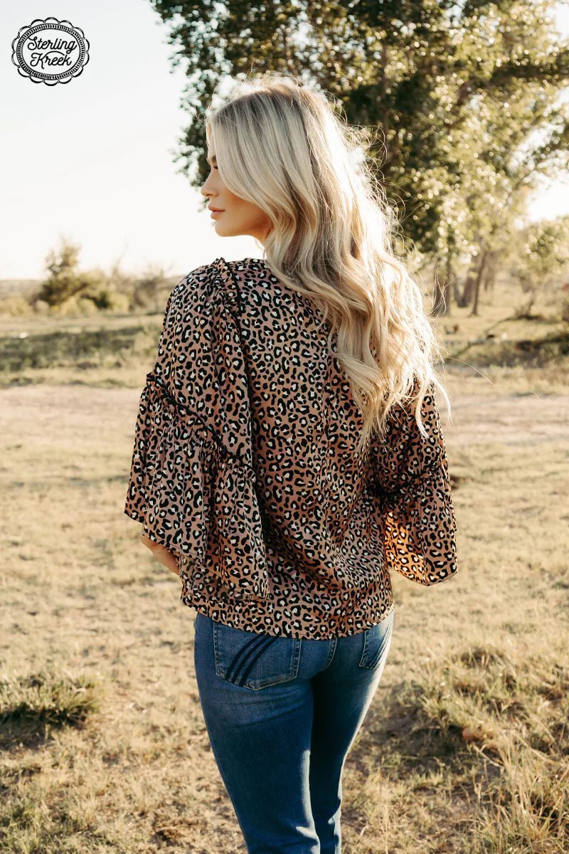 Into The Night Leopard Top | gussieduponline