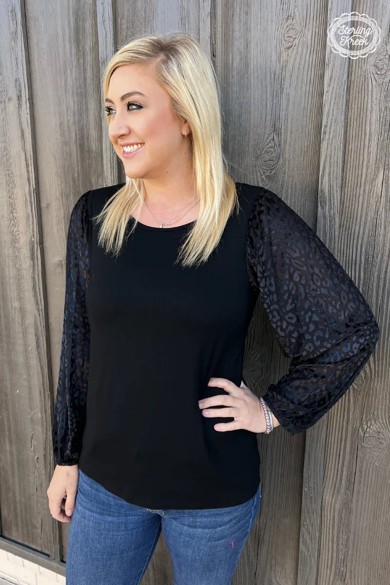 Leopard Nights Top | gussieduponline