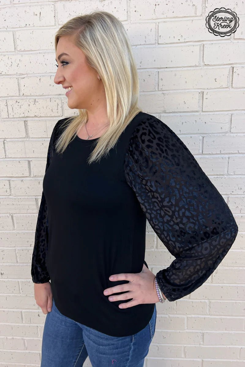 Leopard Nights Top | gussieduponline