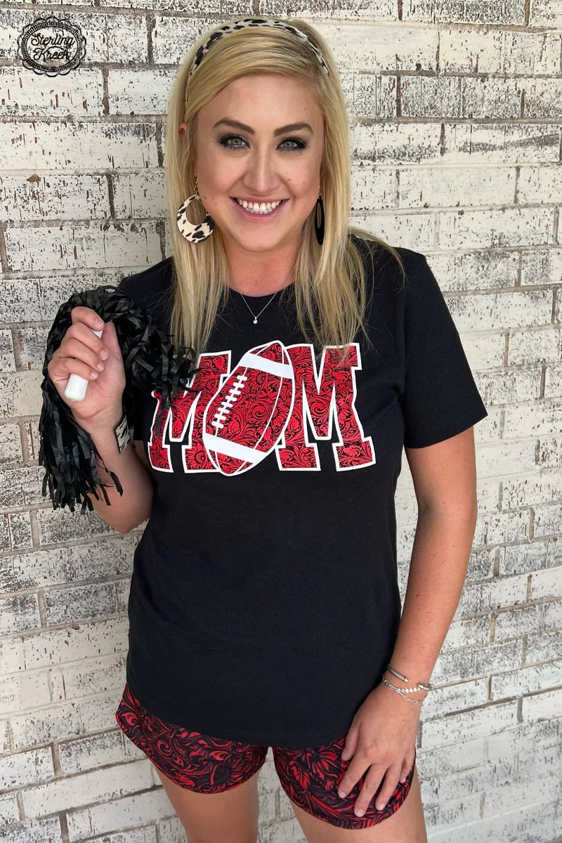 Football Mom Tee | gussieduponline