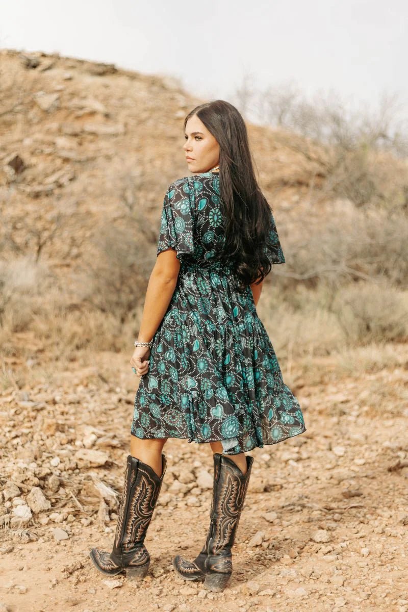 Sterling Kreek Navajo Country Dress | gussieduponline