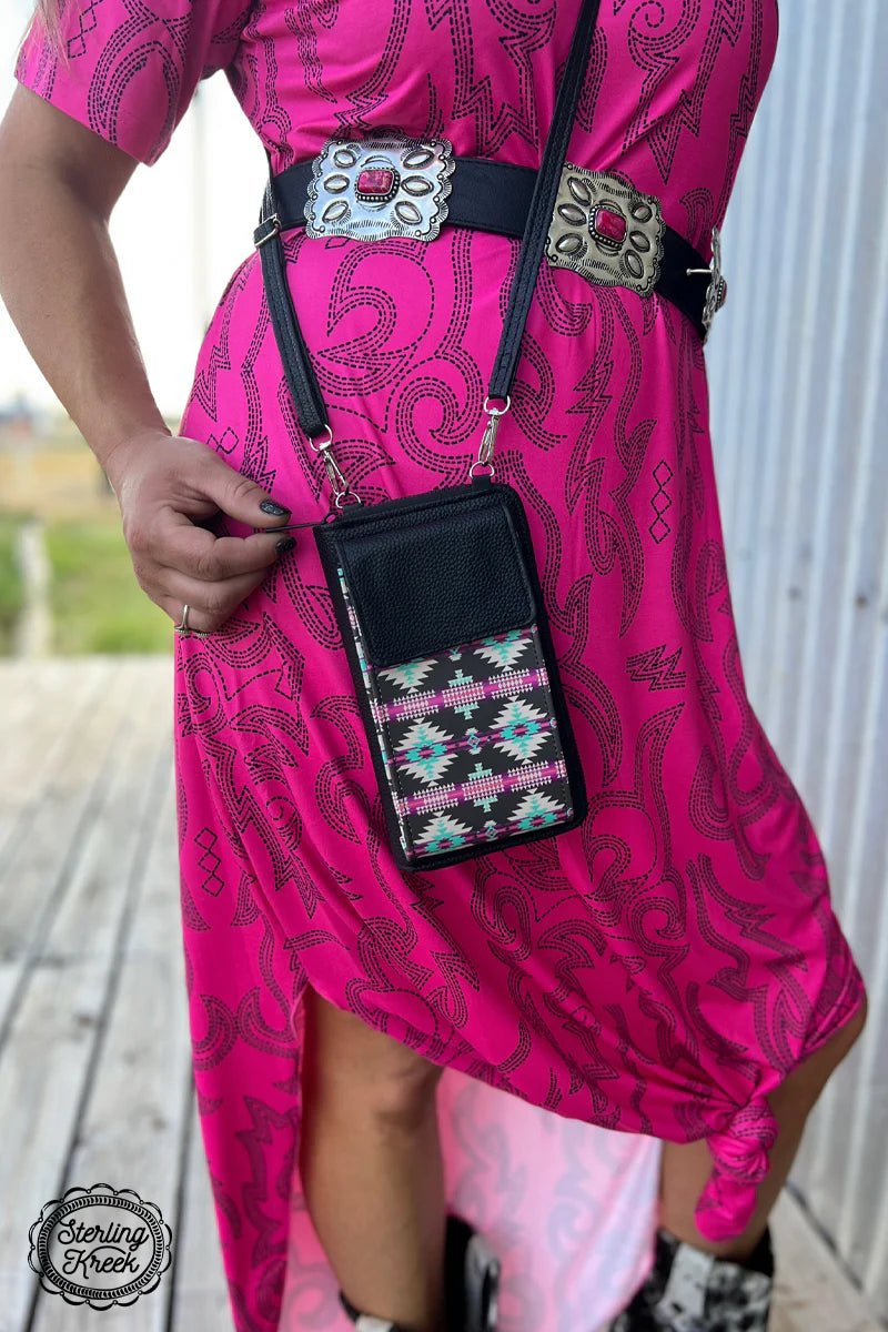 Sterling Kreek Forever Aztec Phone Wallet Bag | gussieduponline