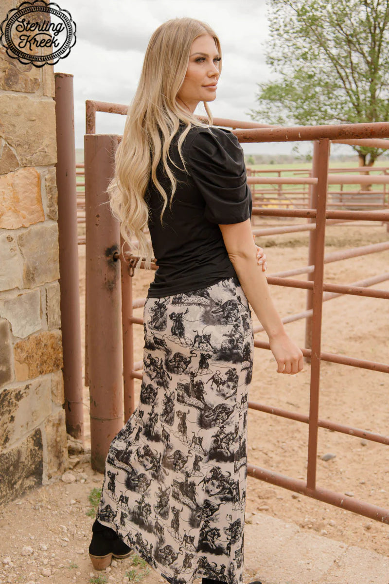 Sterling Kreek Rodeo Road Skirt