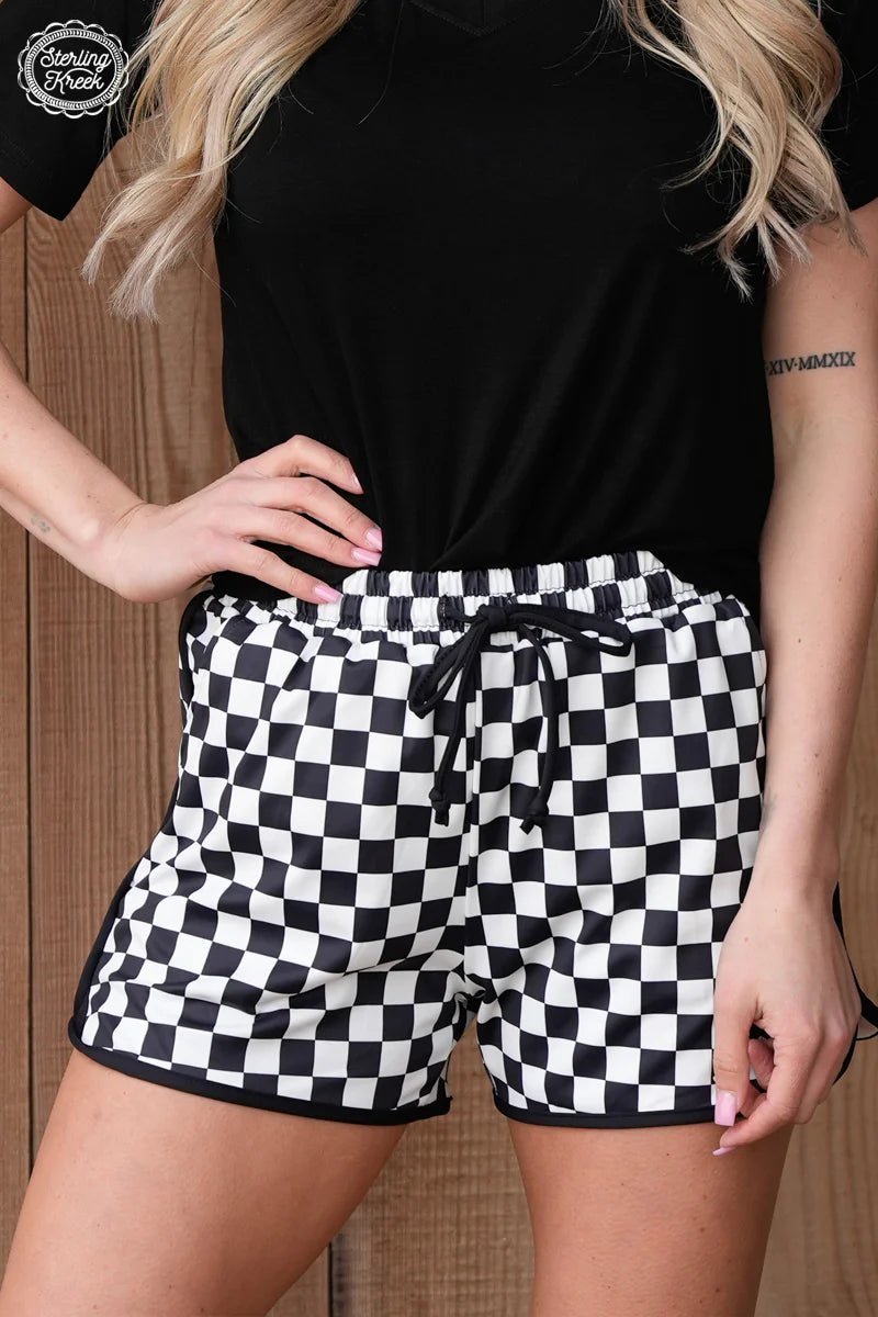 Round The Track Shorts | gussieduponline