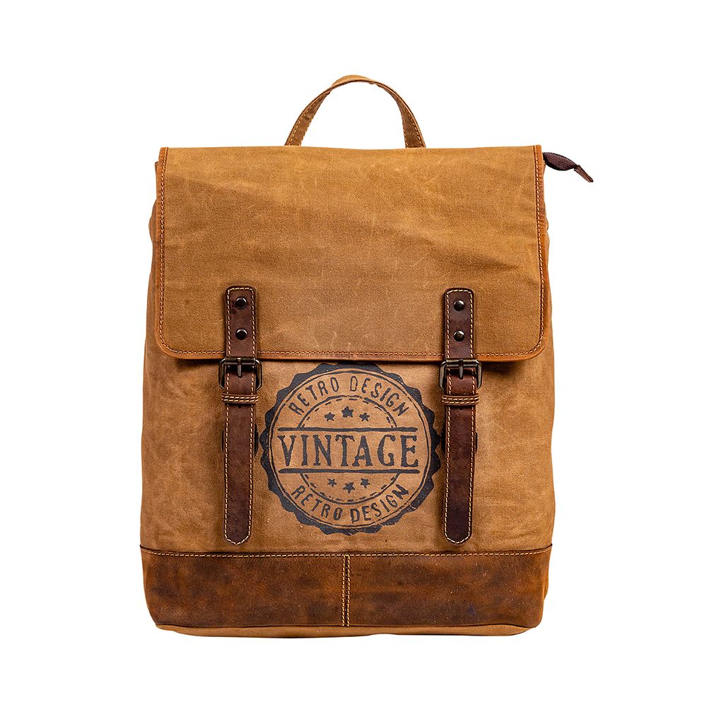 Water Stop Vintage Backpack Bag | gussieduponline