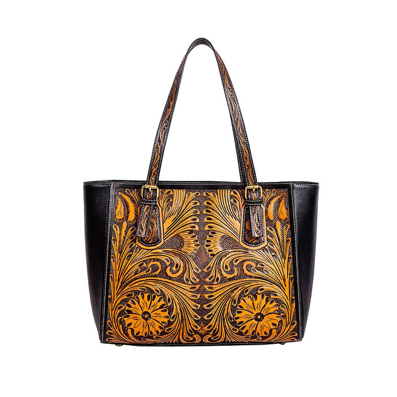 Canyon Meadows Hand-tooled Bag | gussieduponline