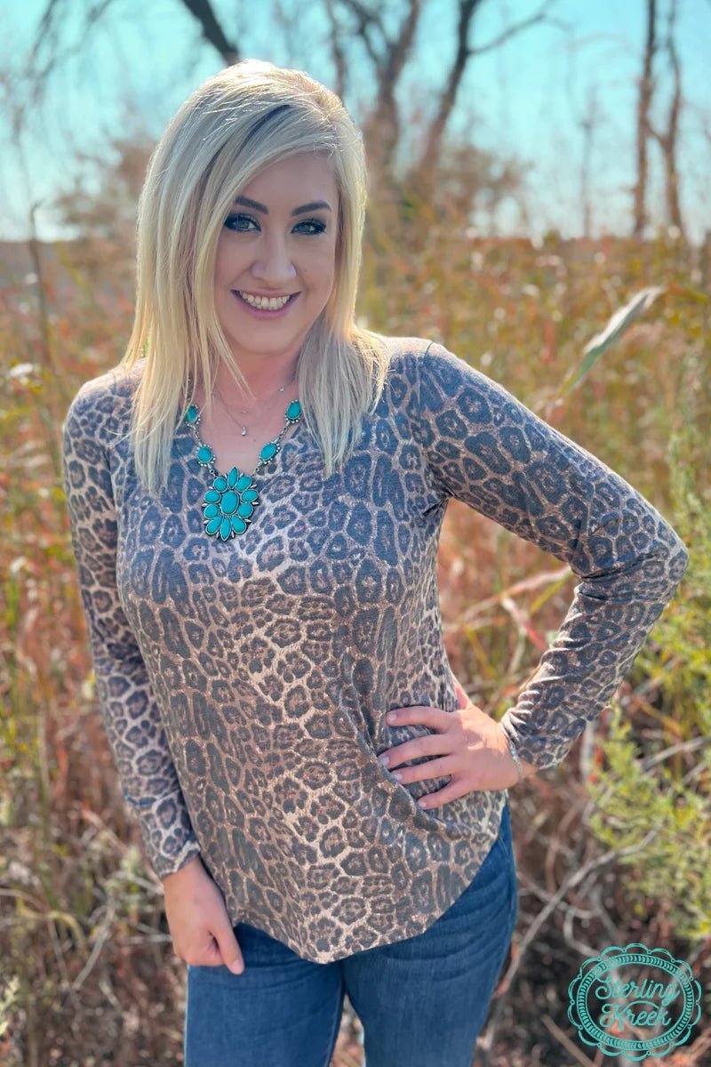 Cheetah Chic Top | gussieduponline